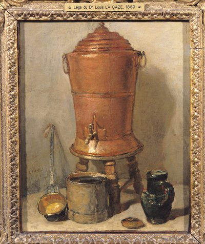 The Copper Drinking Fountain by Jean Baptiste Simeon Chardin